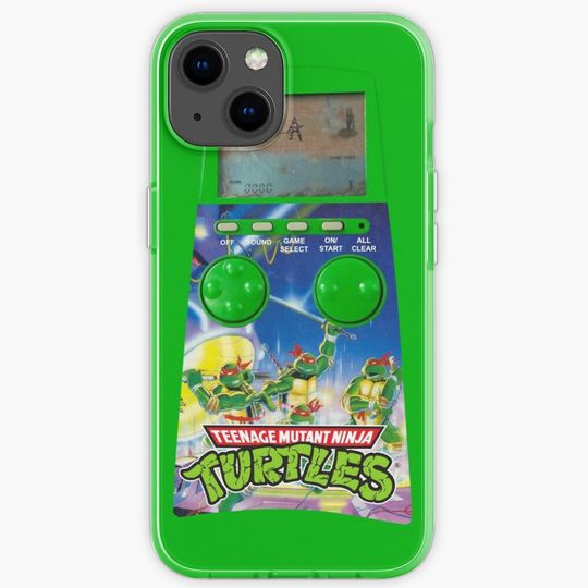 Discover Turtle LCD hand held iPhone Case