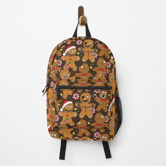 Discover Evil Gingerbread Man Christmas Backpack