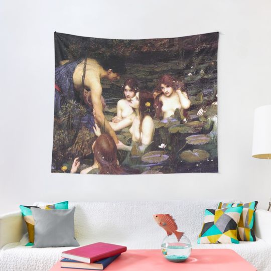 Discover HYLAS AND THE NYMPHS - WATERHOUSE Tapestry