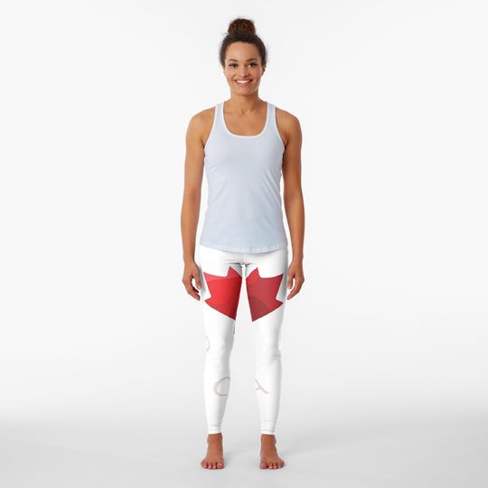 Discover Canada Victoria Day Leggings