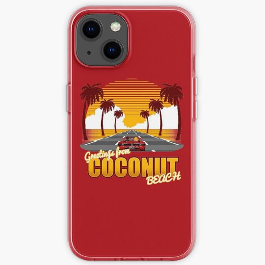 Discover Greetings from Coconut Beach iPhone Case