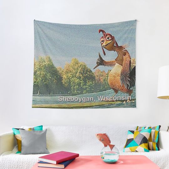 Discover Chicken Joe Tapestry