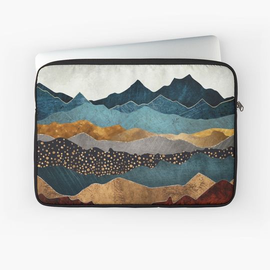 Discover Amber Dusk Laptop Sleeve