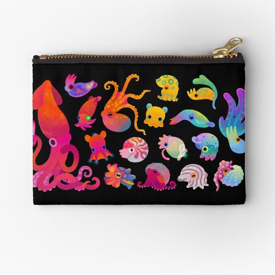 Discover Cephalopod Makeup Bags