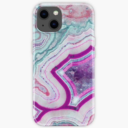 Discover Amethyst Geode iPhone Case