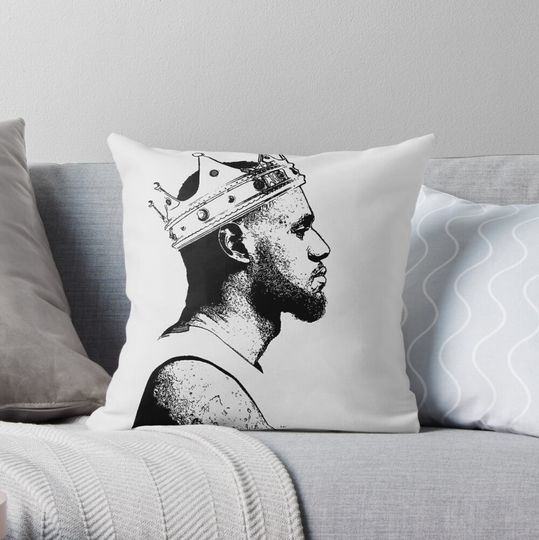 Discover The King Throw Pillow