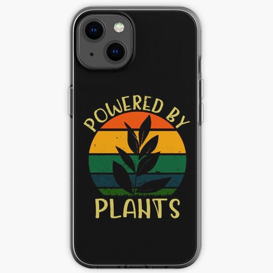 Discover Powered By Plants iPhone Case