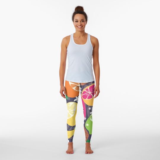 Discover Fruits Natural Forest Culture Leggings