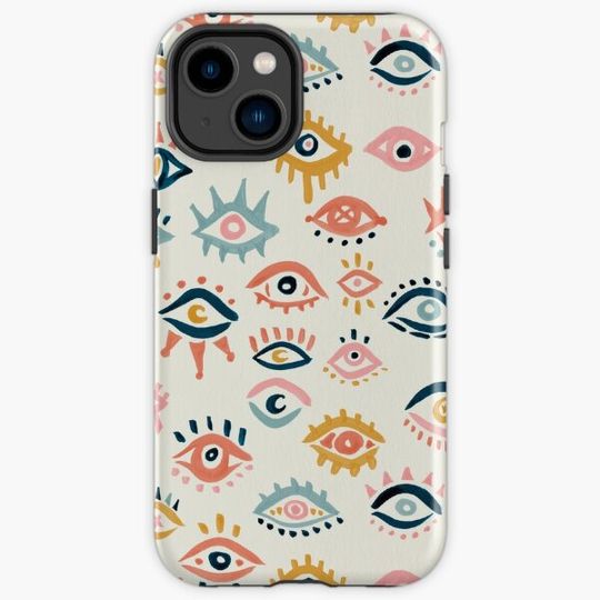Discover Mystic Eyes – Primary Palette Iphone Case