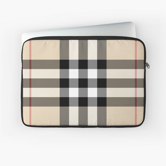 Discover Classic Plaid Laptop Sleeve
