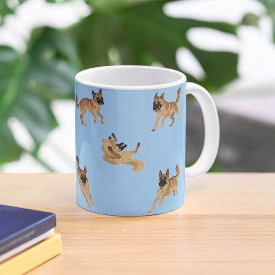 Discover Malinois Tile V2 Coffee Mug