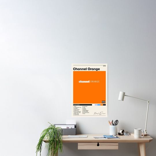 Discover Frank Ocean Posters | Channel Orange Poster | Album Cover Poster