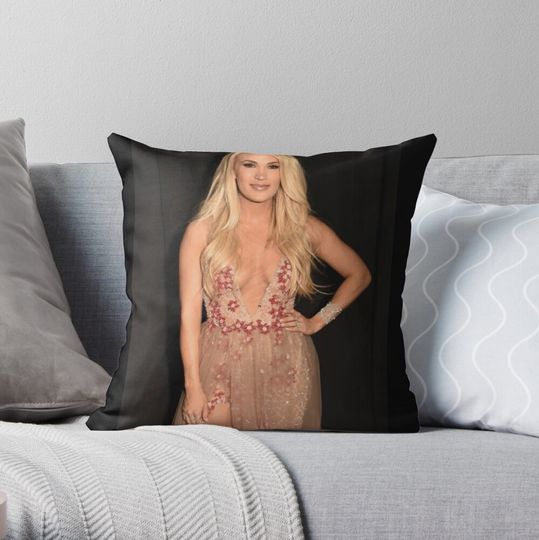 Discover Carrie Underwood Throw Pillow