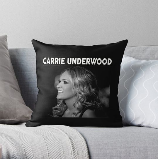 Discover Carrie Underwood Throw Pillow