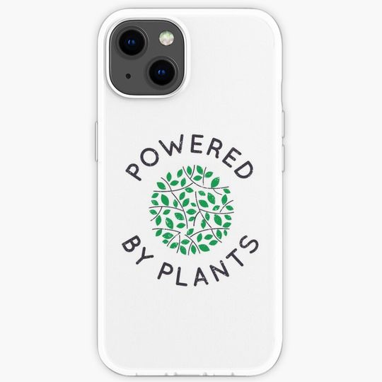 Discover Powered by Plants iPhone Case