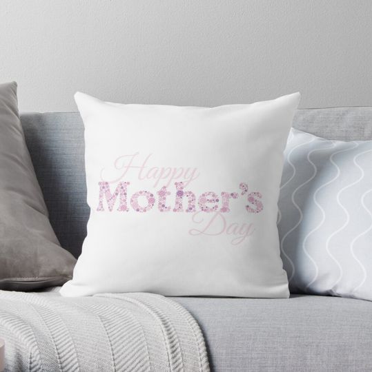 Discover Mother's Day Throw Pillow