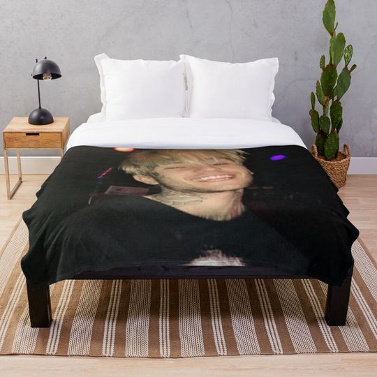 Discover lil peep merch Throw Blanket