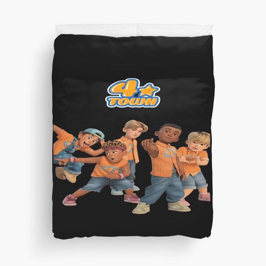Discover 4Town Happy Essential Duvet Cover