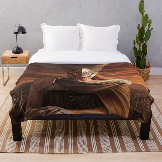 Discover Elden Ring rings Throw Blanket