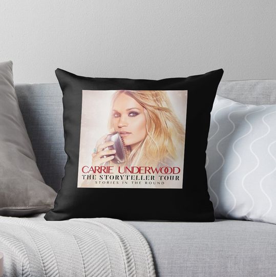Discover Carrie Underwood Throw Pillow
