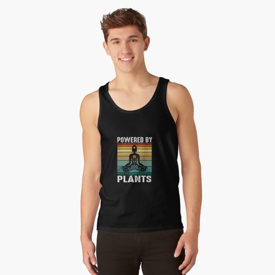 Discover Powered By Plants Tank Top
