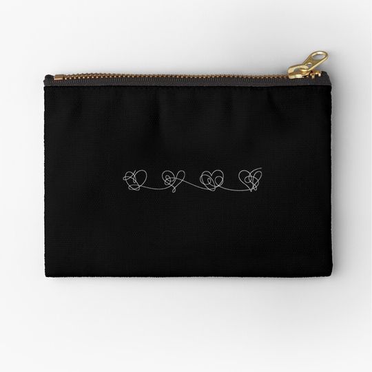 Discover Love yourself answer hearts Zipper Pouch