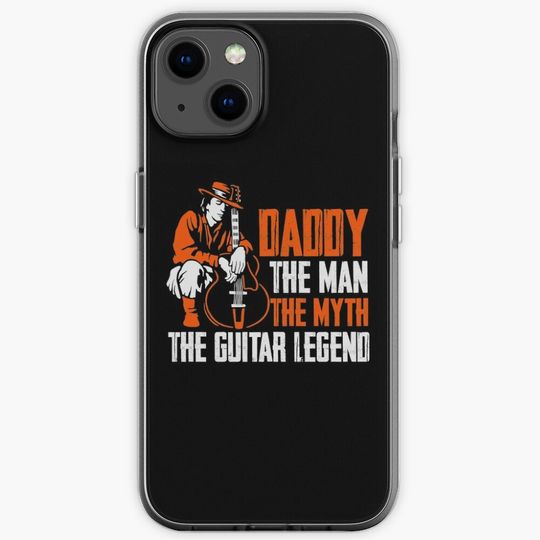 Discover Daddy The Man The Myth The Guitar Legend Cool iPhone Case