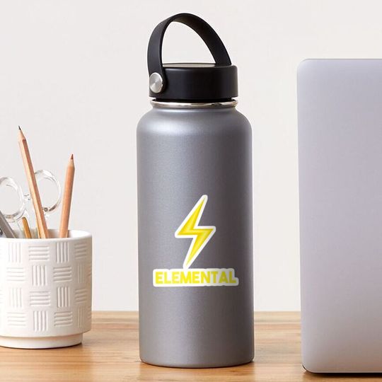 Discover Lightning Symbol Sticker