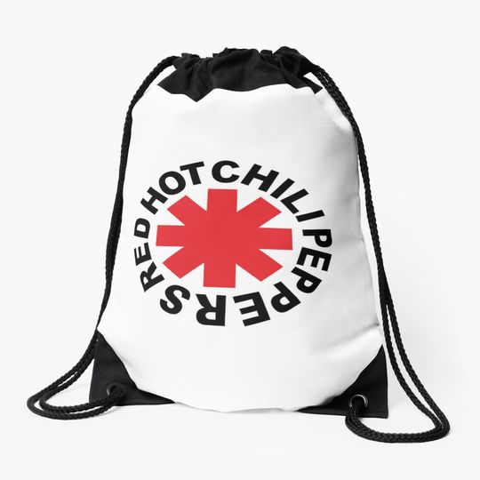 Discover The Best RHCPs Band Logo Drawstring Bag