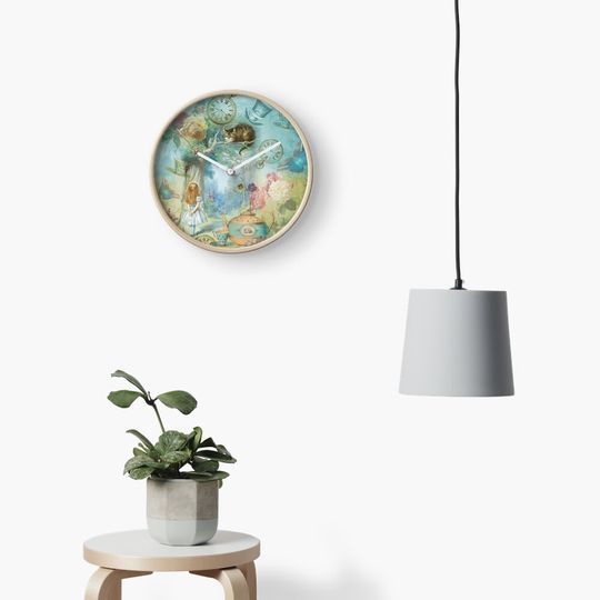 Discover Wonderland Clock