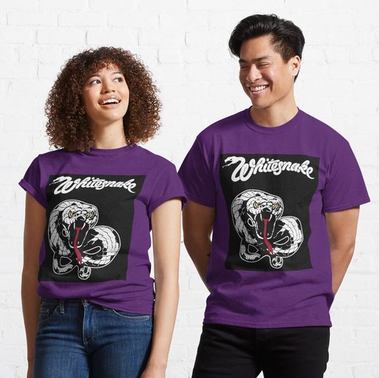 Discover Whitesnake rock band Classic T-Shirt
