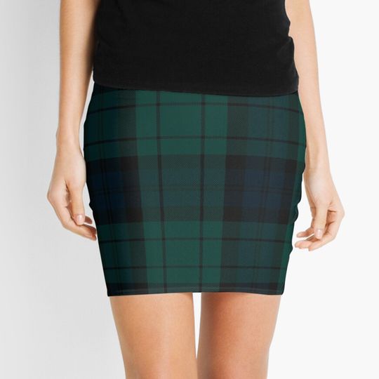 Discover Black Watch tartan Mini Skirt