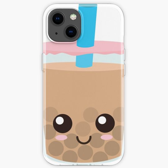 Discover Happy Boba iPhone Case
