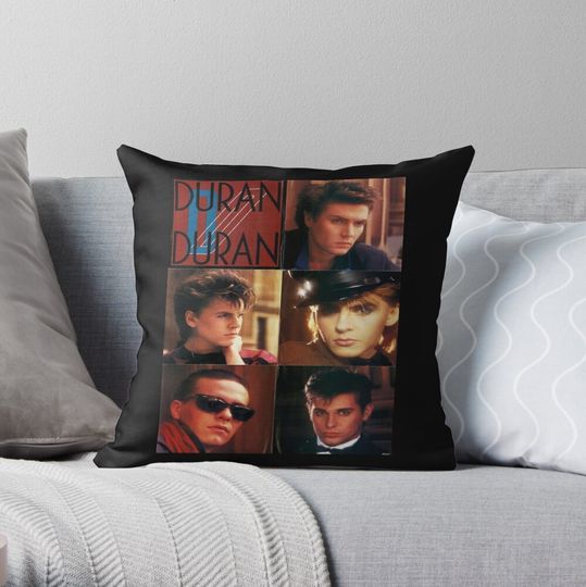 Discover Duran Duran Throw Pillow