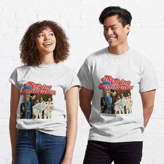Discover The Flying Burrito Bros featuring Gram Parsons Classic T-Shirt