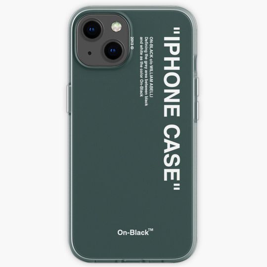 Discover Designer case. DARKGREEN iPhone Case