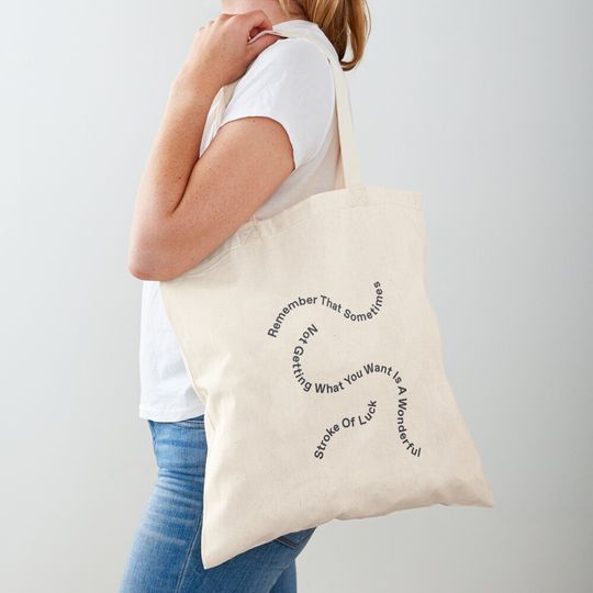 Discover Aesthetic quote tote bag Tote Bag