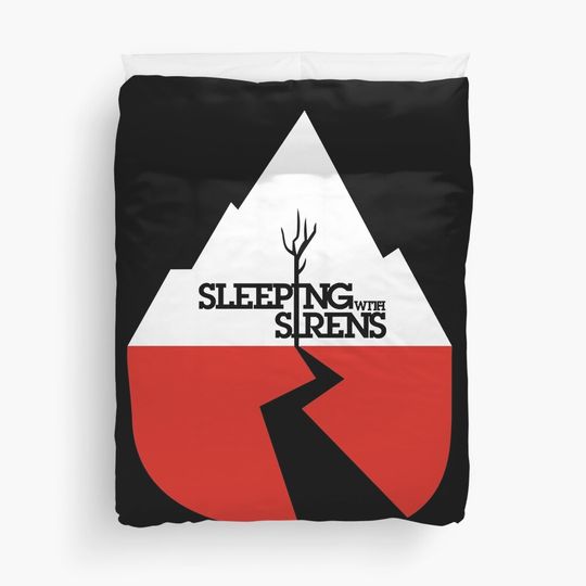 Discover Sleeping With Sirens Duvet Cover