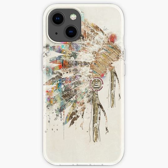 Discover Native Headdress iPhone Case