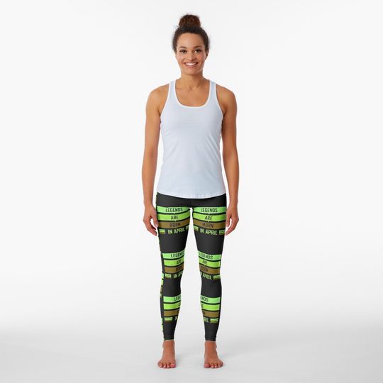 Discover April Birthday Quotes Leggings