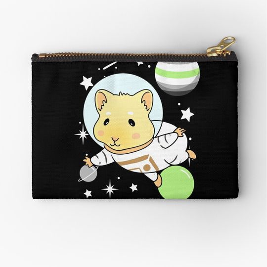 Discover Guinea Pig Space Agender Pride Makeup Bags