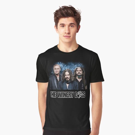 Discover The Winery Dogs Tihtan Music Graphic T-Shirt