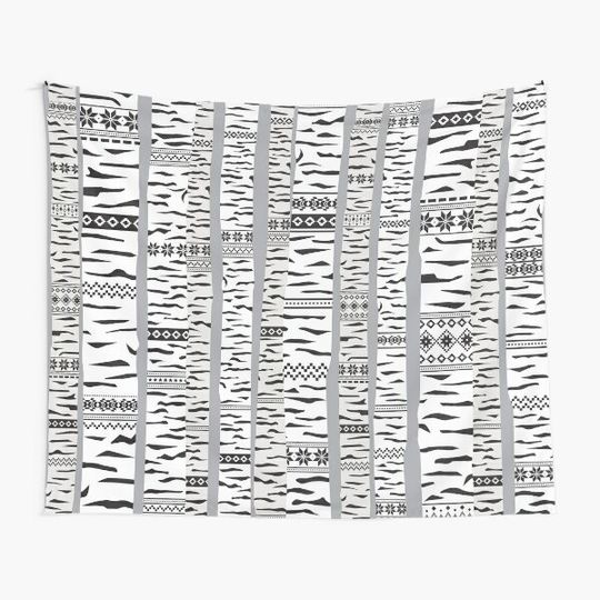 Discover Birch forest Tapestry