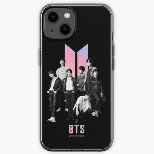 Discover BTS LOVE YOUR SELF ON BLACK iPhone Case