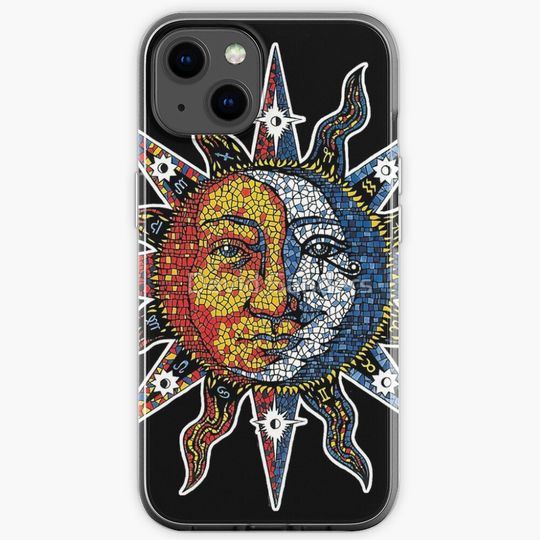 Discover Sun and Moon iPhone Case
