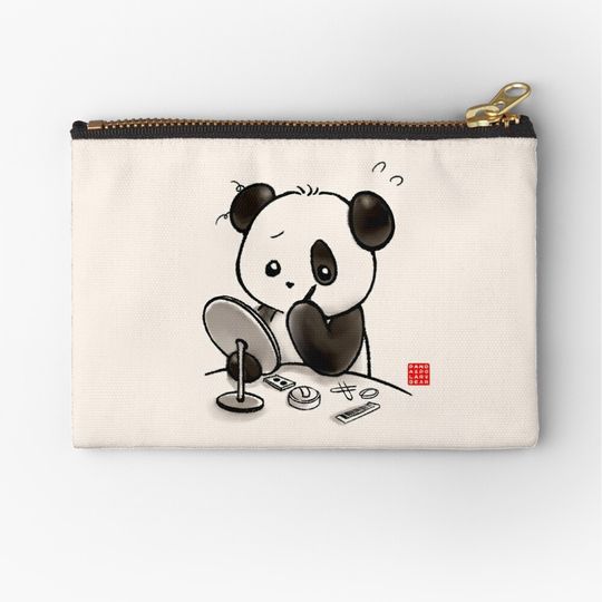 Discover Panda Makeup Zipper Pouch