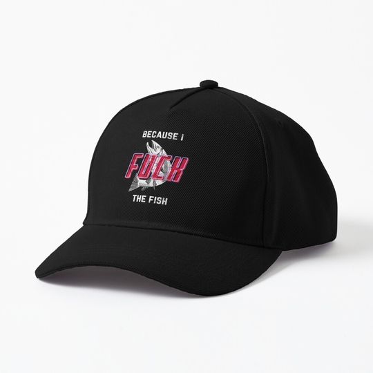 Discover Fish Want Me Women Fear Me Baseball Cap