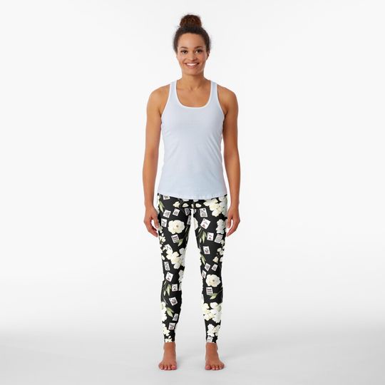 Discover Floral MahJong Leggings
