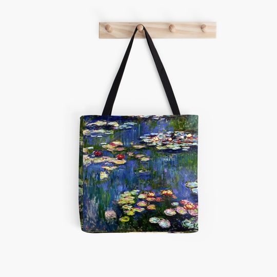 Discover Claude Monet - Water Lilies  Tote Bag