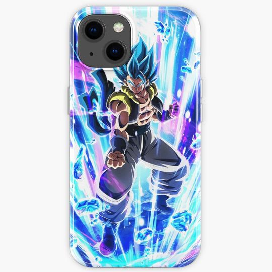 Discover Super Saiyan Blue Gogeta Phone Case iPhone Case
